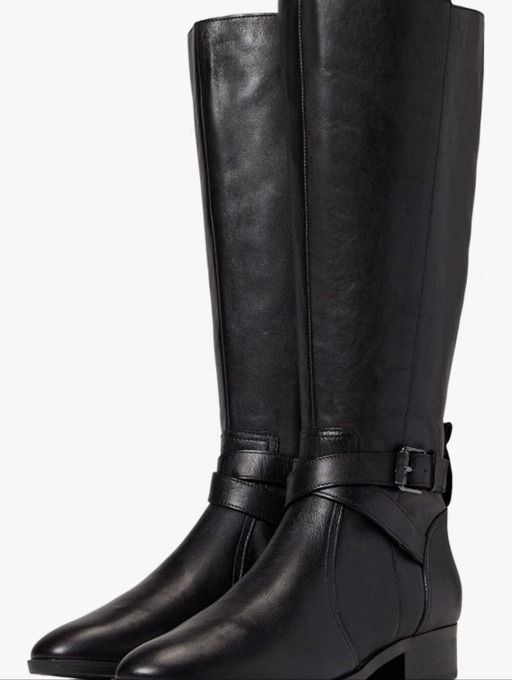 Naturalizer Wide Calf Womens Rena Knee High Riding Boot Size 6